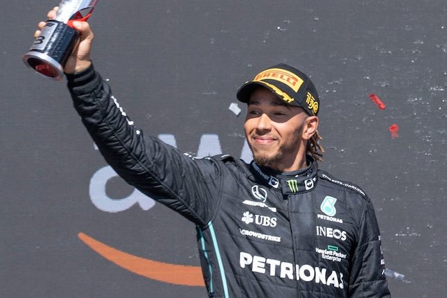 Pembalap Mercedes AMG Petronas, Lewis Hamilton (c) AP Photo