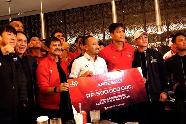 Bonus Rp2 Miliar untuk Timnas Indonesia