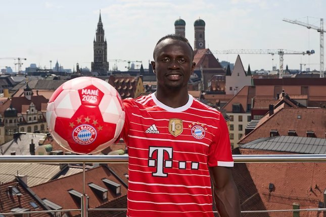 Sadio Mane resmi bergabung dengan Bayern Munchen (c) Bayern Munchen Official