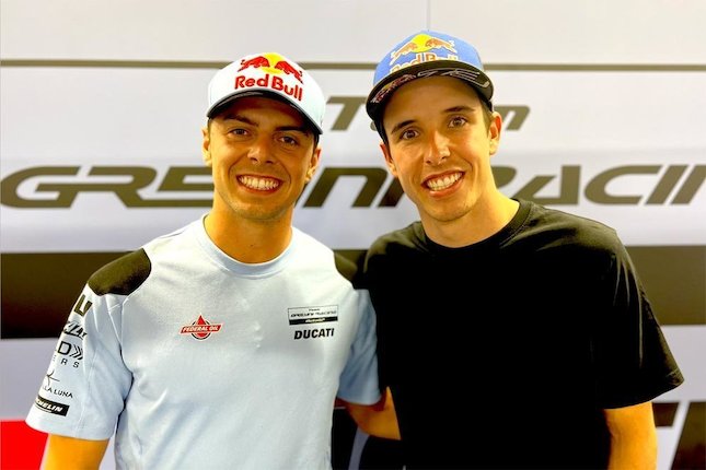 Fabio di Giannantonio dan Alex Marquez (c) Gresini Racing