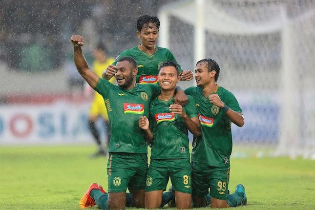 PSS Sleman di Piala Presiden 2022 (c) Bola.net/Arief Bagus