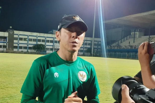 Pelatih Timnas Indonesia, Shin Tae-yong (c) Bola.com/Erwin Snaz