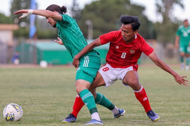 Duel Aljazair vs Timnas Indonesia U-23 di ajang Toulon Cup 2022 (c) Twitter @TournoiMRevello