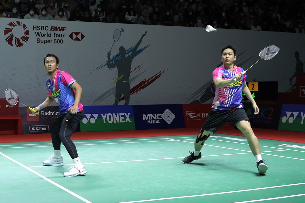 Hasil Indonesia Master 2022: Bekuk Wakil Denmark, Ahsan/Hendra Melaju ke Babak Kedua