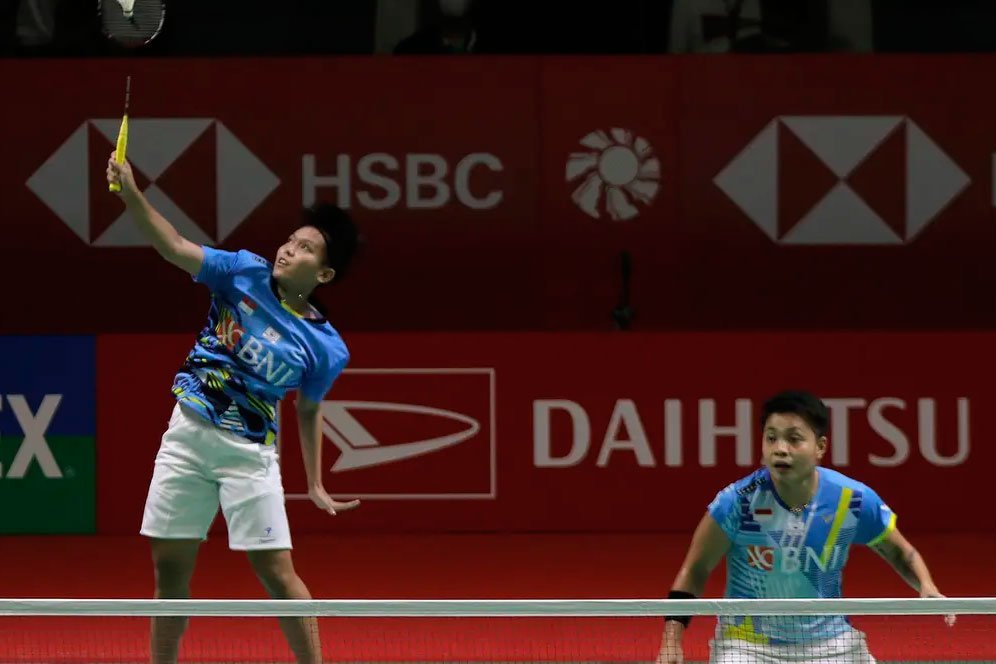 Hasil Indonesia Masters 2022: Apriyani/Fadia Lolos ke Semifinal Usai Bekuk Korsel