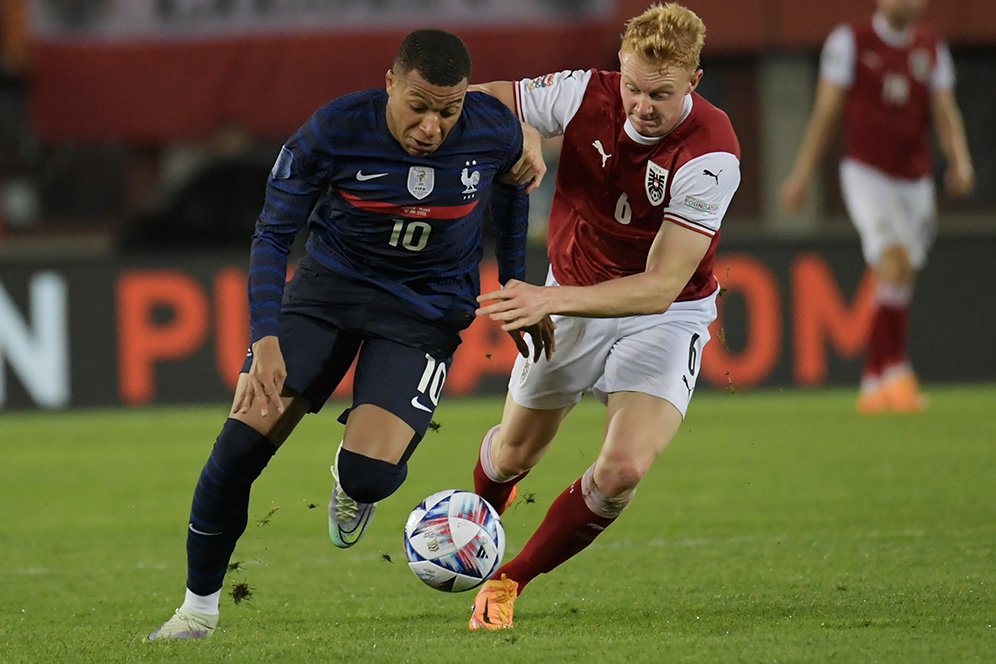 Hasil Pertandingan Austria vs Prancis: Skor 1-1 Hasil Pertandingan Austria vs Prancis: Skor 1-1
