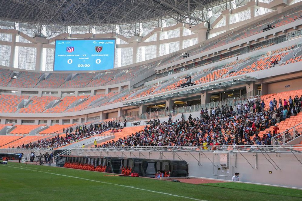 Pagar Pembatas Jakarta International Stadium Sudah Roboh Saat Baru Diresmikan, Apa Kata Jakpro?