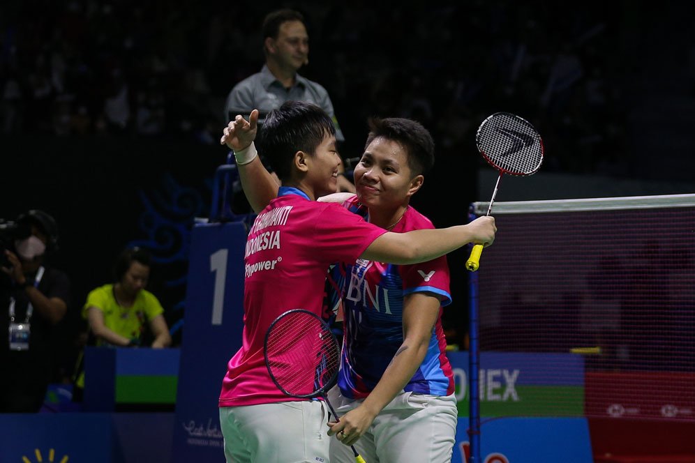 Juara! Apriyani Rahayu/Siti Fadia Menang di Final Ganda Putri Singapura Open 2022