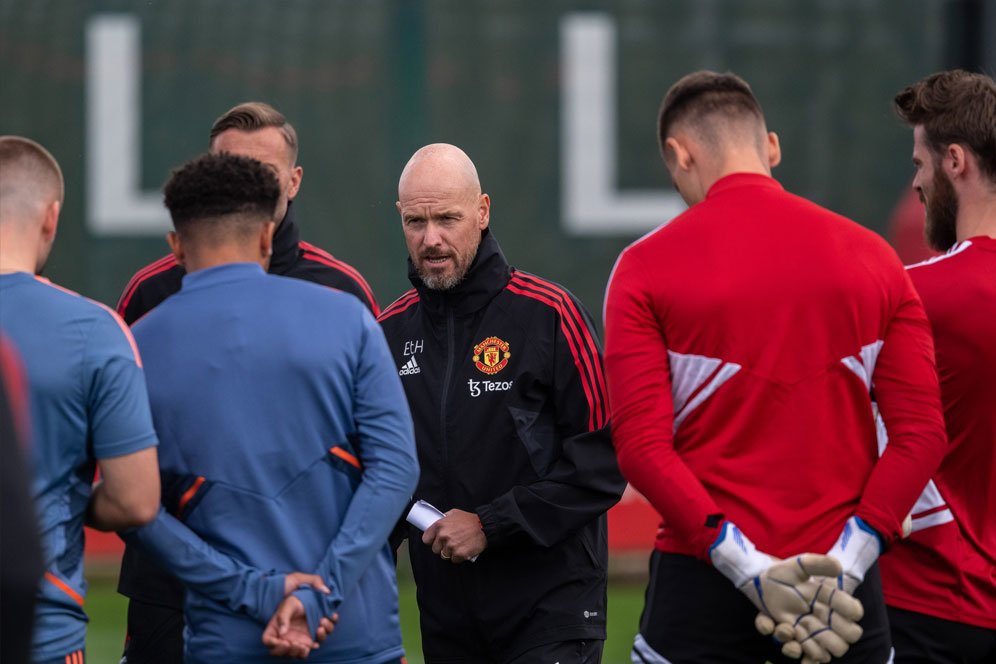 Akun Liga Europa Unggah Foto Bruno Fernandes Balik Latihan, Fans MU Merasa Kena Troll