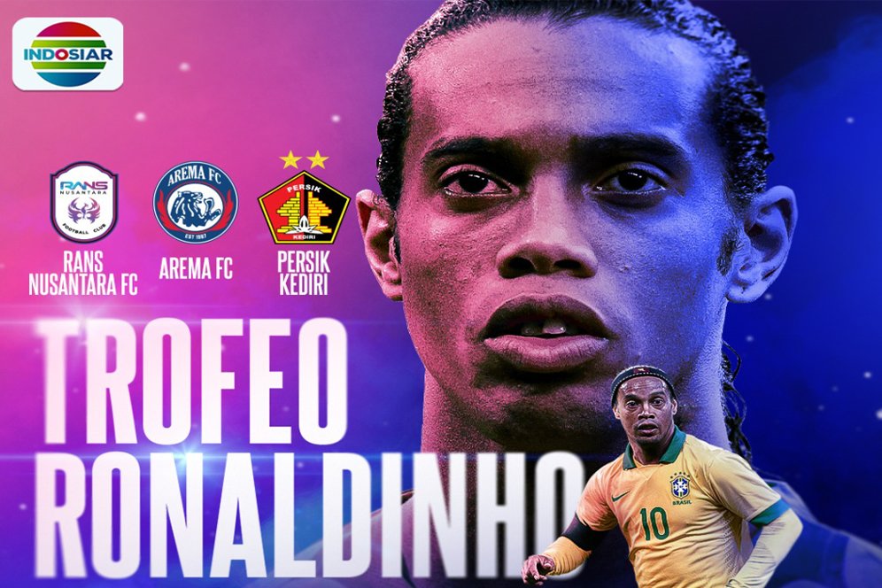 Jadwal Siaran Langsung dan Link Live Streaming Trofeo Ronaldinho di Indosiar dan Vidio, Minggu 26 Juni 2022