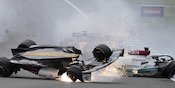 Detik-Detik Kecelakaan Horor Yang Menimpa Zhou Guanyu di F1 GP Inggris