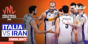 Highlights VNL 2022: Italia Kalahkan Iran 3-1 Highlights VNL 2022: Italia Kalahkan Iran 3-1