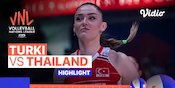 Highlights VNL 2022: Turki Bungkam Thailand 3-1, Lolos ke Semifinal Highlights VNL 2022: Turki Bungkam Thailand 3-1, Lolos ke Semifinal