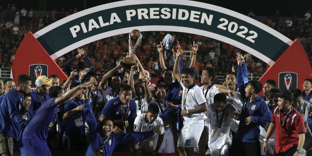 Arema Juara Piala Presiden 2022 Usai Tahan Borneo, Fans: Full Ndredeg ...