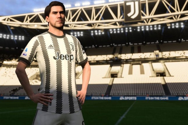 Penampakan Juventus di FIFA 23 (c) EA Sports