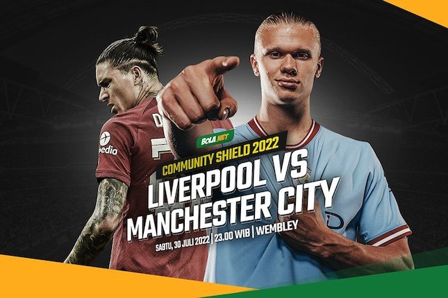 Community Shield, Liverpool vs Manchester City (c) Bola.net