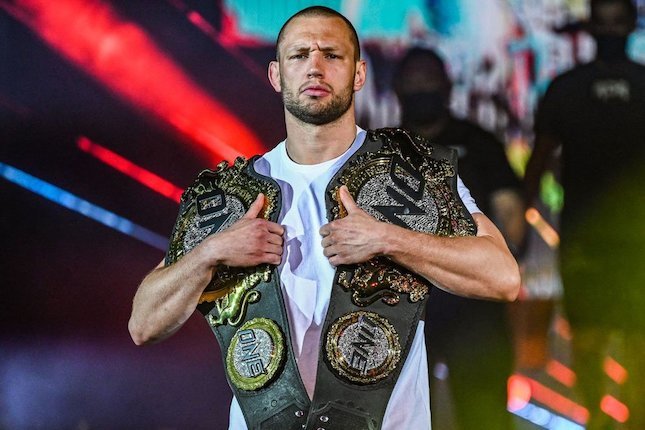 Petarung asal Belanda, Reinier de Ridder (c) ONE Championship