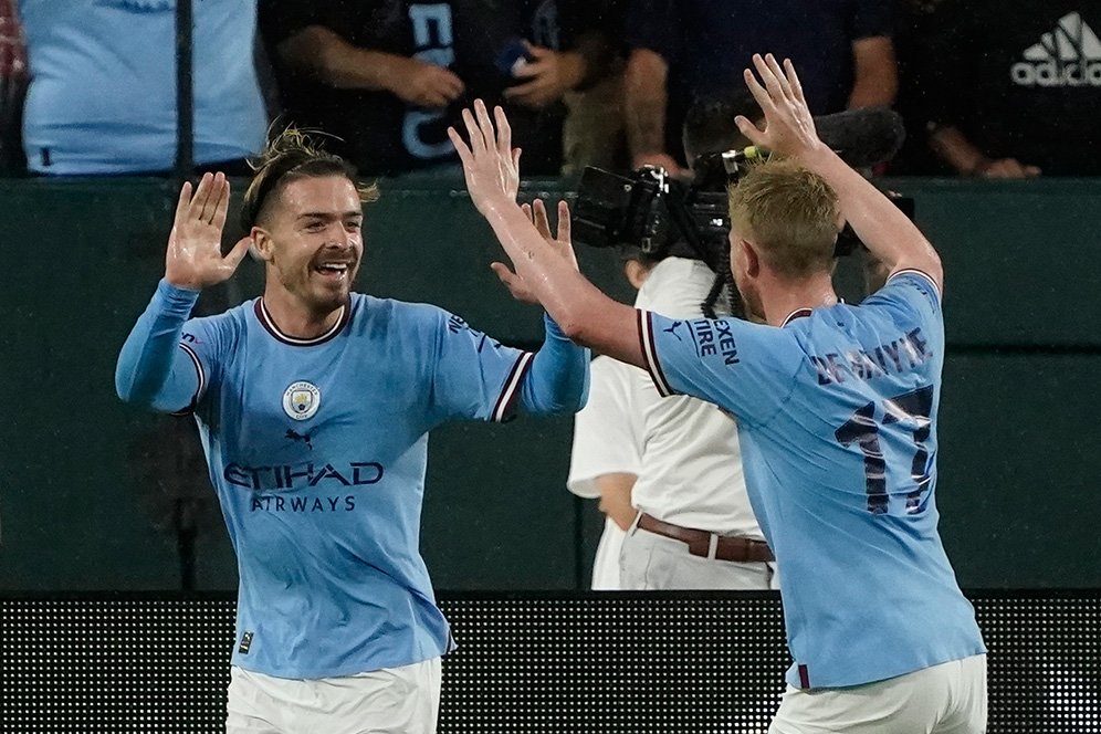 Jack Grealish Belum Bikin Gol Maupun Assist untuk Man City: Tugasnya Benerin Bando!