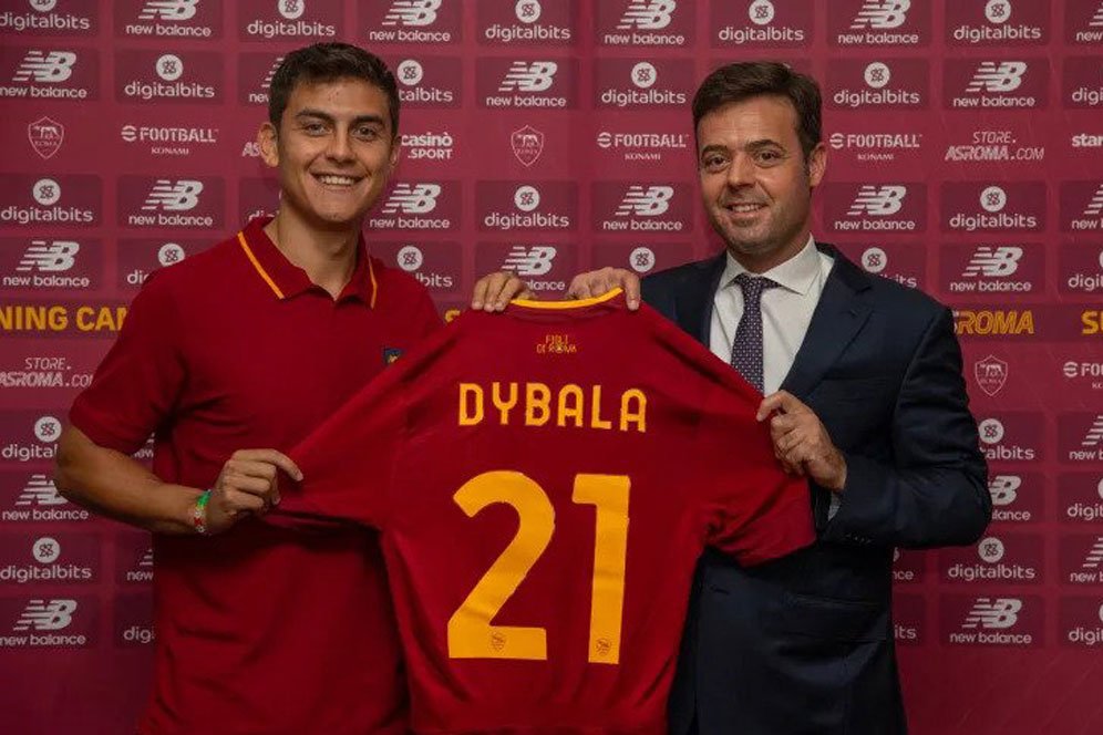 Paulo Dybala Ungkap Alasan Tolak Pakai Nomor 10 di AS Roma Warisan Francesco Totti