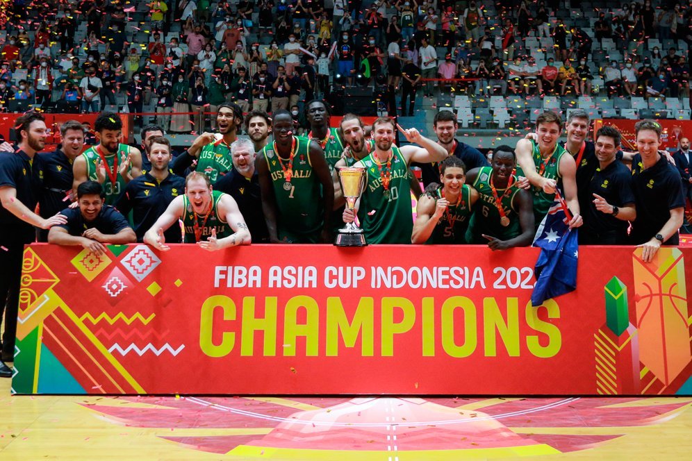 Bekuk Lebanon dengan Selisih 2 Poin, Australia Juarai FIBA Asia Cup 2022