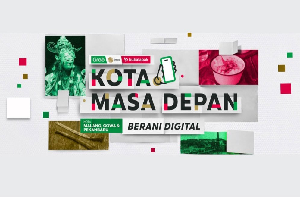 Grab, Emtek dan Bukalapak Lanjutkan Program Kolaborasi  'Kota Masa Depan' di Gowa, Malang Raya dan Pekanbaru