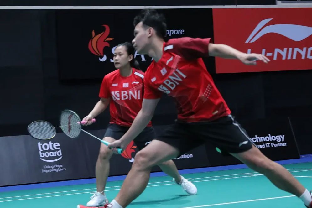 Hasil Singapore Open 2022: Rinov/Pitha Bekuk Malaysia, Lolos ke 16 Besar