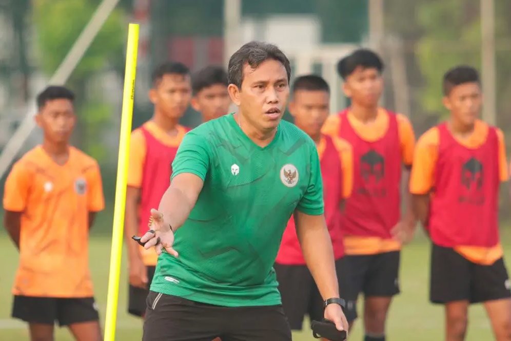 Timnas Indonesia U-16 Latihan Menyerang untuk Melawan Singapura di Piala AFF U-16 2022