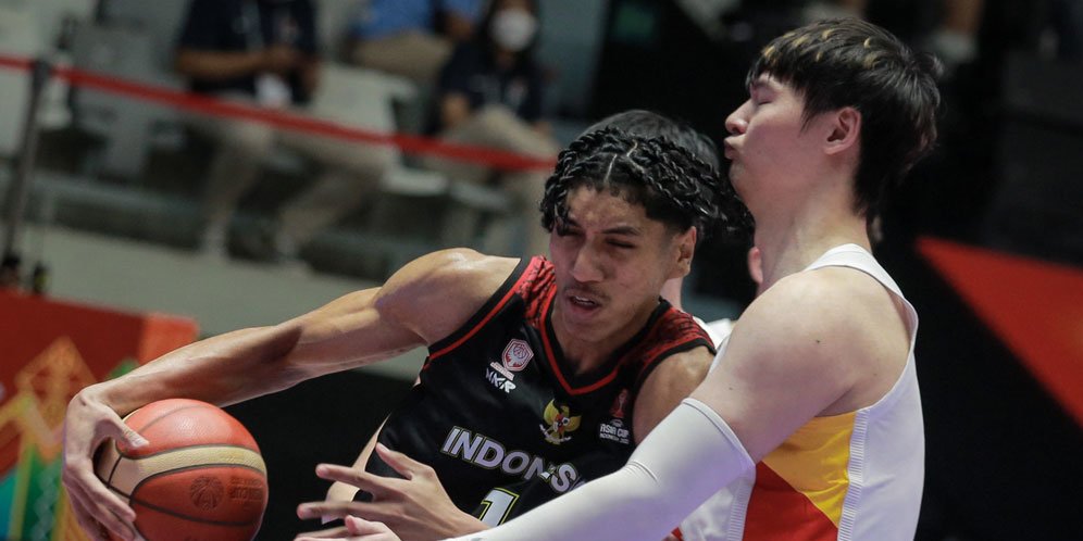 Hasil FIBA Asia Cup 2022: Terlalu Tangguh, Timnas Basket Indonesia Tumbang dari China dan Gagal ke Perempat Final