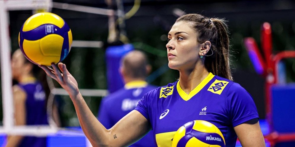 Atlet Cantik Volleyball Nations League: Rosamaria Montibeller, Outside ...