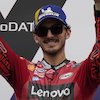 Abaikan Larangan Valentino Rossi Soal Ban, Pecco Bagnaia: Saya Pasti Bakal Dijewer!