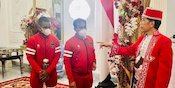 Diundang ke Istana dan Ngobrol dengan Presiden Jokowi, Kapten Timnas Indonesia U-16 Kehabisan Kata-K