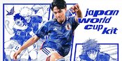 Terinspirasi Seni Origami, Jepang Luncurkan Jersey Home & Away untuk Piala Dunia 2022
