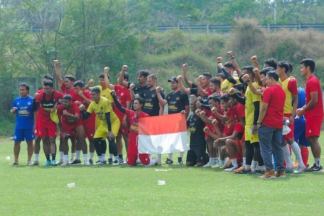 Arema FC merayakan HUT ke-77 Republik Indonesia (c) Media Officer Arema FC