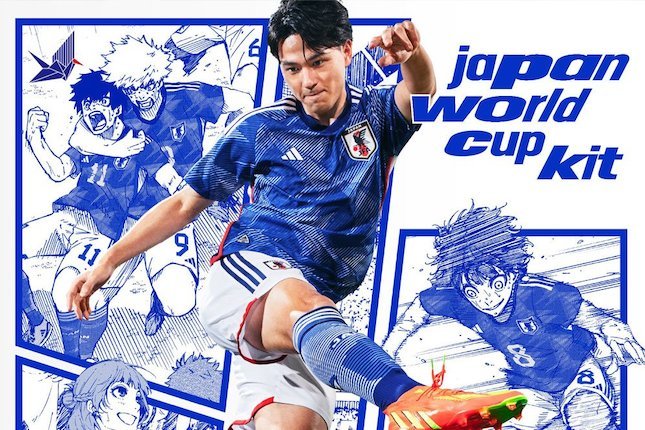 Terinspirasi Seni Origami, Jepang Luncurkan Jersey Home & Away untuk Piala Dunia 2022