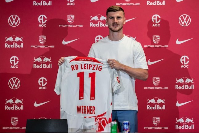 Pemain baru RB Leipzig Timo Werner. (c) RB Leipzig Official