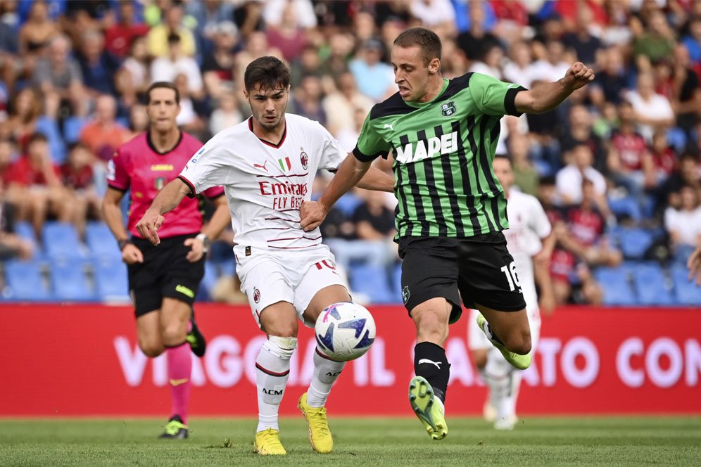 Hasil Sassuolo vs AC Milan: Skor 0-0