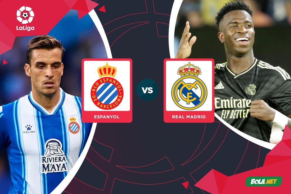 Jadwal Liga Spanyol 2022-23: Espanyol vs Real Madrid Live Streaming di Vidio