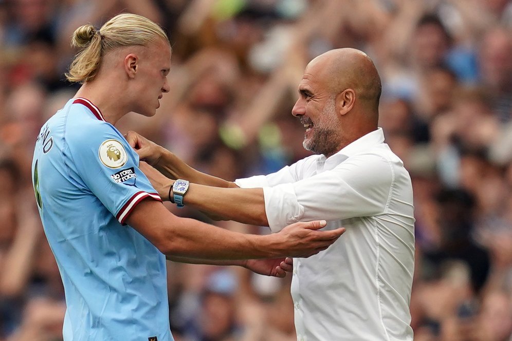 Haaland Ukir Hattrick, Guardiola: Dia Dilahirkan untuk Cetak Gol