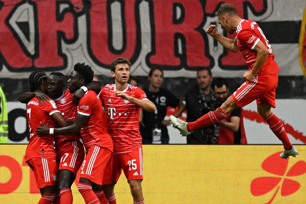 Hasil Bundesliga: Bayern Munchen Bombardir Gawang Eintracht Frankfurt dengan Setengah Lusin Gol