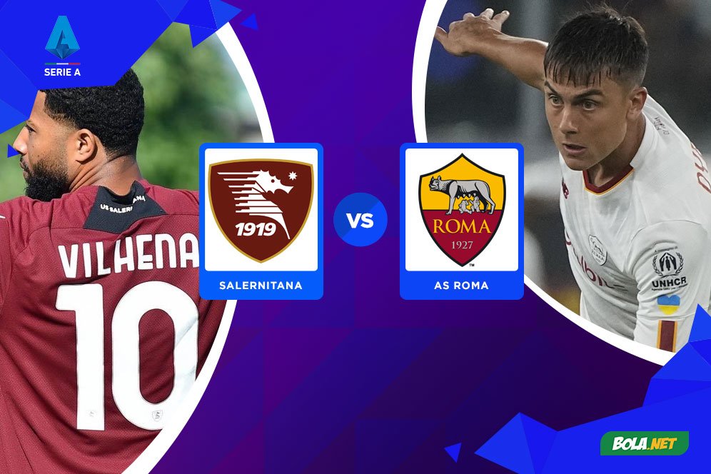 Prediksi Salernitana vs AS Roma 15 Agustus 2022