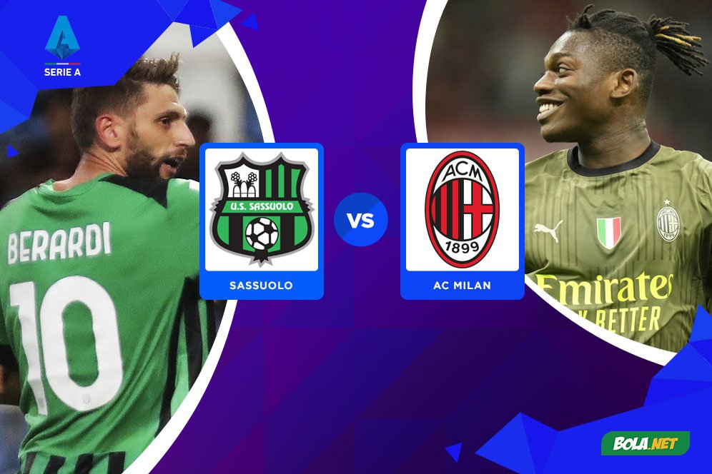 Link Streaming Serie A di Vidio: Sassuolo vs AC Milan, 30 Agustus 2022