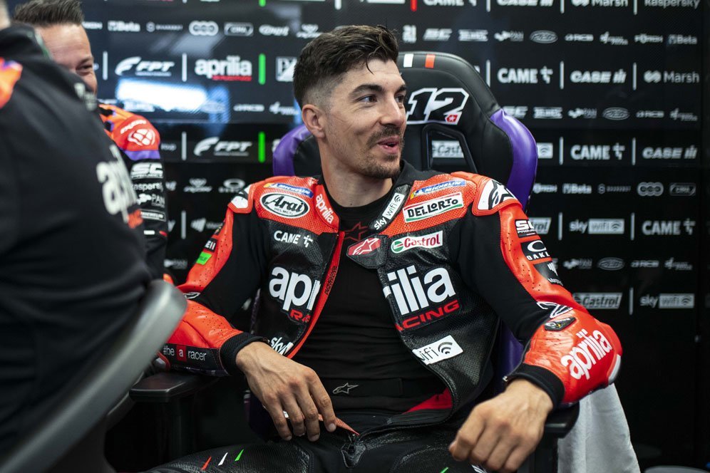 Maverick Vinales Tekad Kubur Kontroversi Yamaha Lewat Kemenangan Bareng Aprilia di Austria