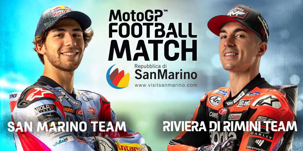 MotoGP Football Match di Misano: Tim Bastianini vs Tim Vinales, Ini Susunan Pemainnya