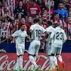 Hasil Atletico Madrid vs Real Madrid: Skor 1-2