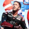 Andrea Dovizioso Terharu Balapan Terakhirnya Meriah, Nangis Dapat Tribut dari Para Rival