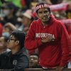 Timnas Indonesia Vs Curacao: Stadion Pakansari Hujan Deras, Penonton yang Mengantre Hujan-hujanan