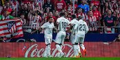 Hasil Atletico Madrid vs Real Madrid: Skor 1-2