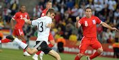 Aib Inggris di Piala Dunia 2010: Dihajar Jerman 4-1 di Babak 16 Besar