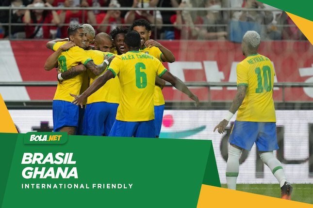 International Friendly: Brasil vs Ghana (c) Bola.net