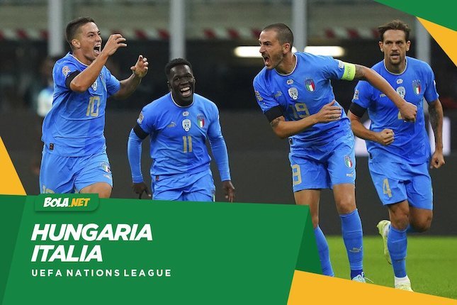 UEFA Nations League: Hungaria vs Italia (c) Bola.net